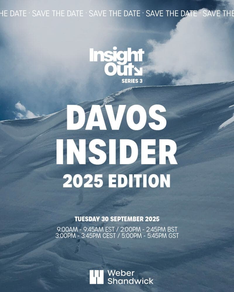 Foro de Davos: Davos Insider 2025